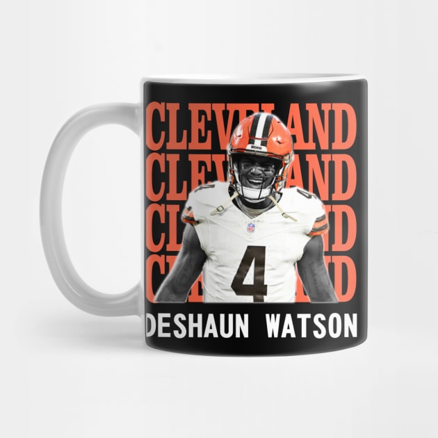 Cleveland Browns Deshaun Watson 4 by Thejockandnerd